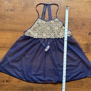 NWT Victorias Secret Lingerie Mesh Lace Babydoll Nightie Dress